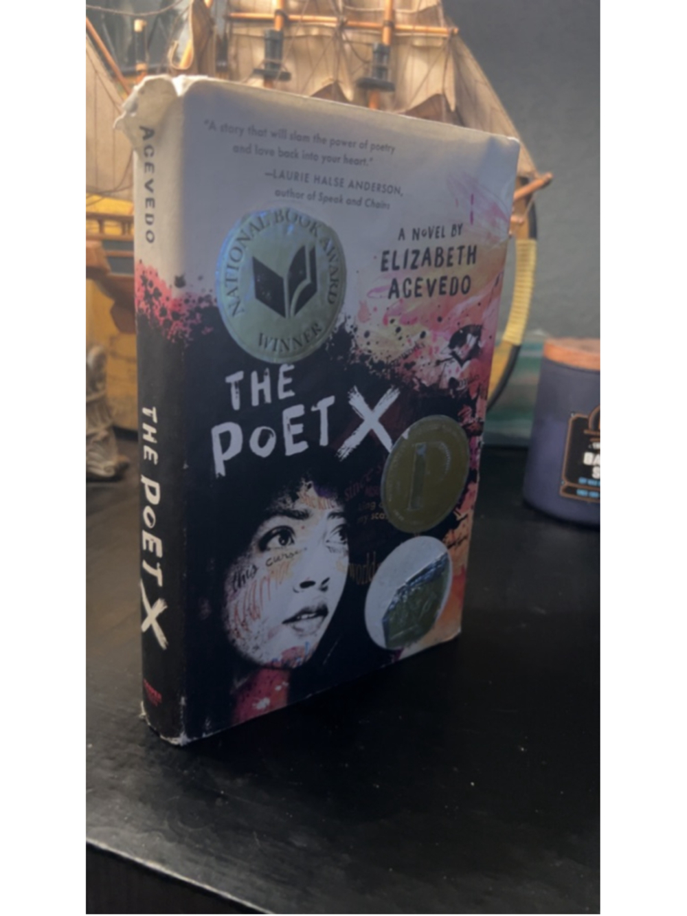 Unisex HarperTeen The Poet X Coffee Table Book One Size Black Pink